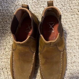 Twisted X Kids Brown Leather Boots